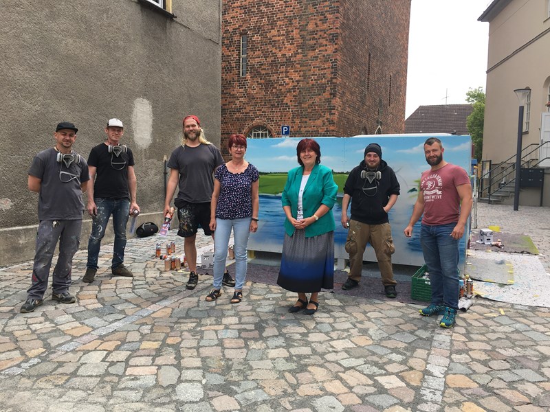 Gestaltung Dommitzsch mit Bürgermeisterin Gestaltung Dommitzsch mit Bürgermeisterin