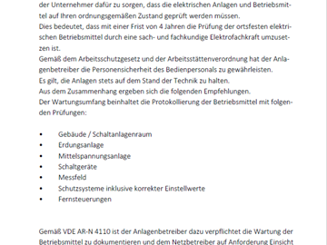 Grundsätze Wartung MS Grundsätze Wartung MITNETZ