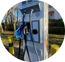 Ladesäule_rund Ladesäule