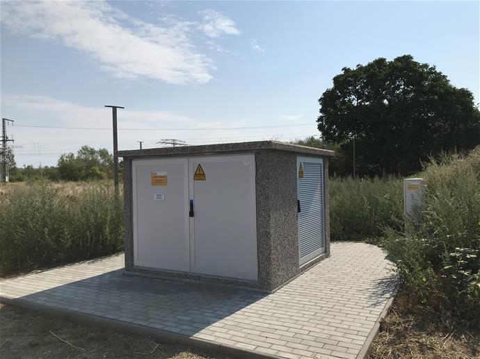 Trafostation geschlossen