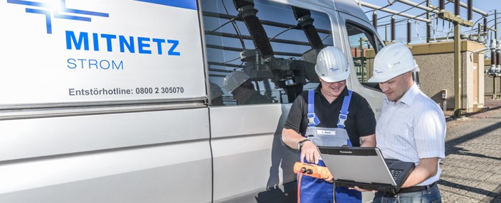 Umspannwerk der MITNETZ STROM Umspannwerk der MITNETZ STROM