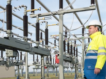 Umspannwerk Jessen Mann Helm Umspannwerk Jessen Mann Helm