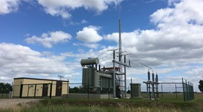 Umspannwerk Wriezen Totale Umspannwerk Wriezen Totale