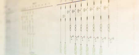 Umspannwerk Geben Innenansicht Schalttafel Umspannwerk Geben Innenansicht Schalttafel